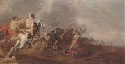 unknow artist The Battle of the amazons Norge oil painting reproduction